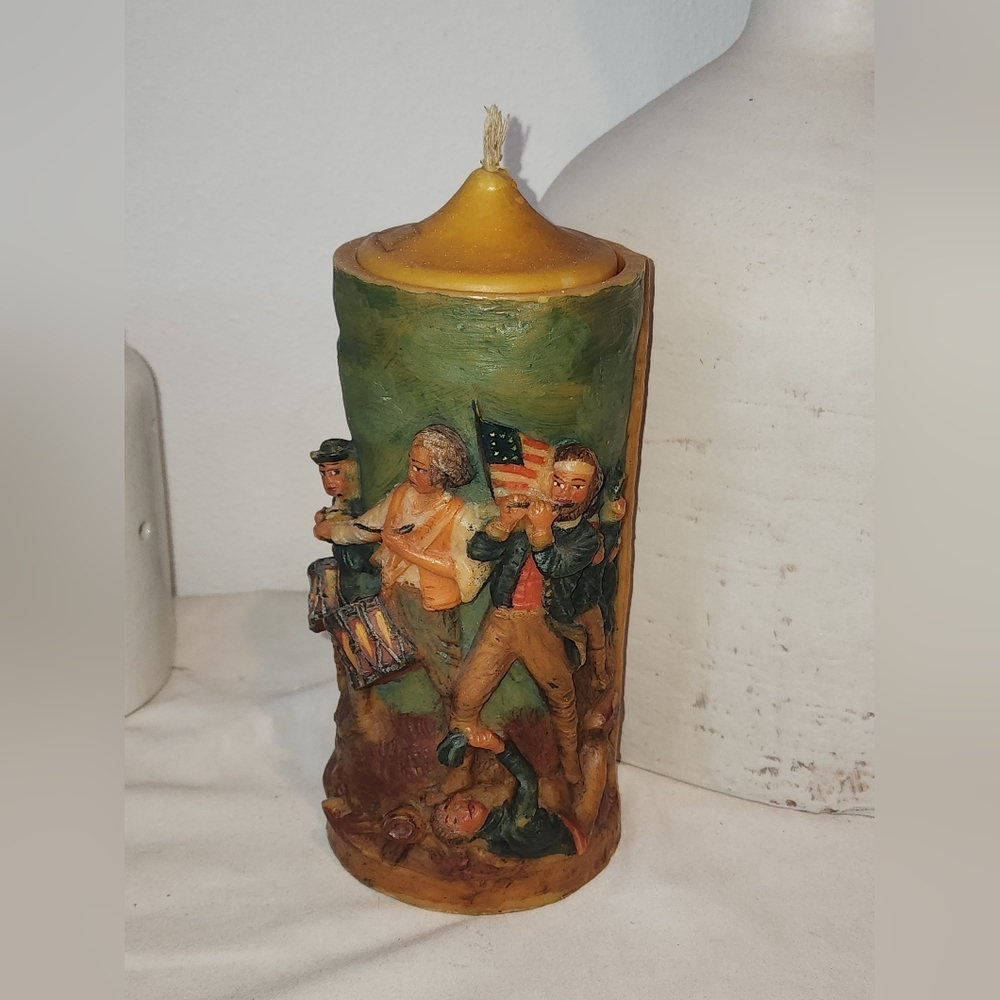 1976 Johann Gunter Candle Germany 200th Anniversary Declaration of Independence